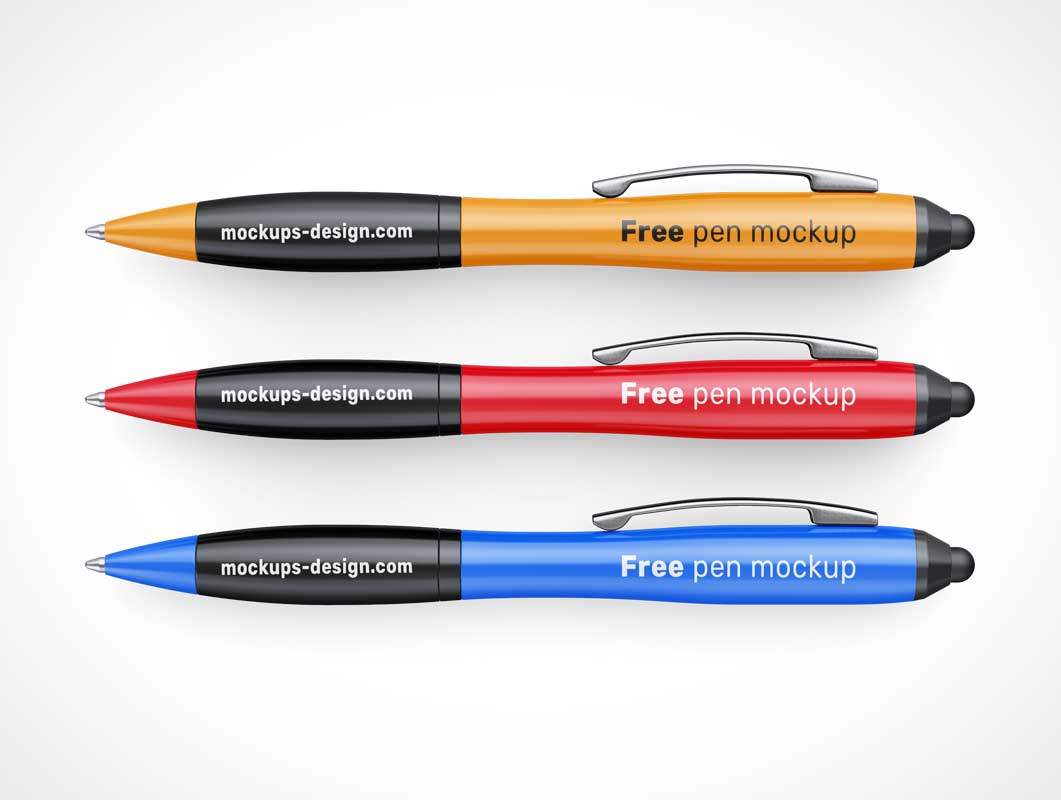 Branded Corporate Pen PSD Mockup