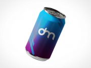 Floating Carbonated Soda Can PSD Mockup