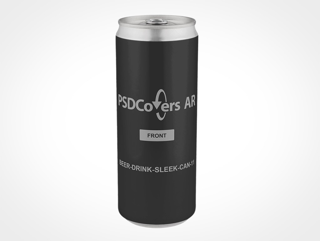 Download Sleek Aluminium Can PSD Mockup - PSD Mockups