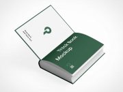 Thick Hardcover Journal Book PSD Mockup