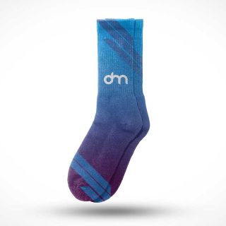 Branded Socks Pair PSD Mockup