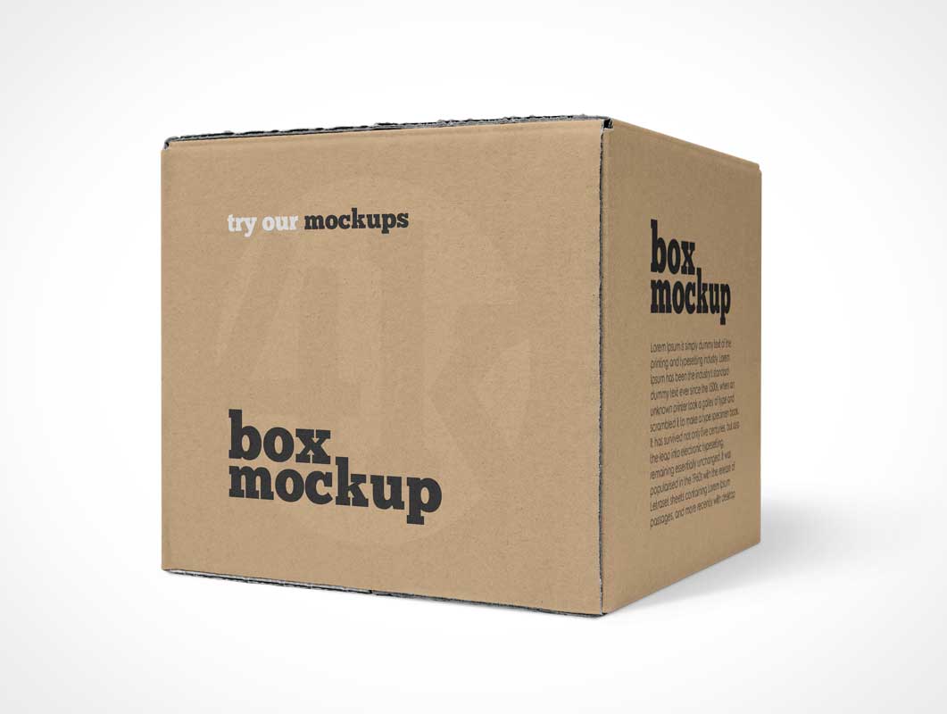 Download Mailer Shipping Box Psd Mockup Psd Mockups