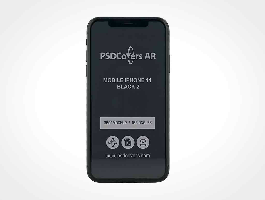 Download Apple iPhone 11 Black PSD Mockup - PSD Mockups