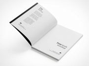 Softcover Book Edition PSD Mockup