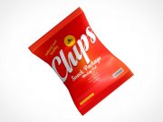 Foil Chip Bag PSD Mockup