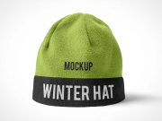 Tuque Beanie Hat PSD Mockup