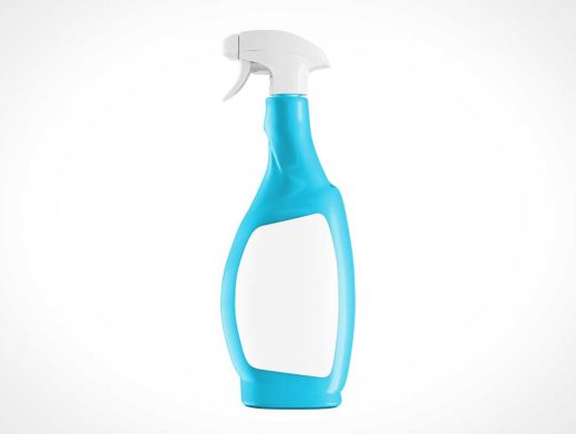 Detergent Spray Bottle PSD Mockups