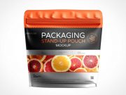 Sealed Foil Pouch Packaging PSD Mockups