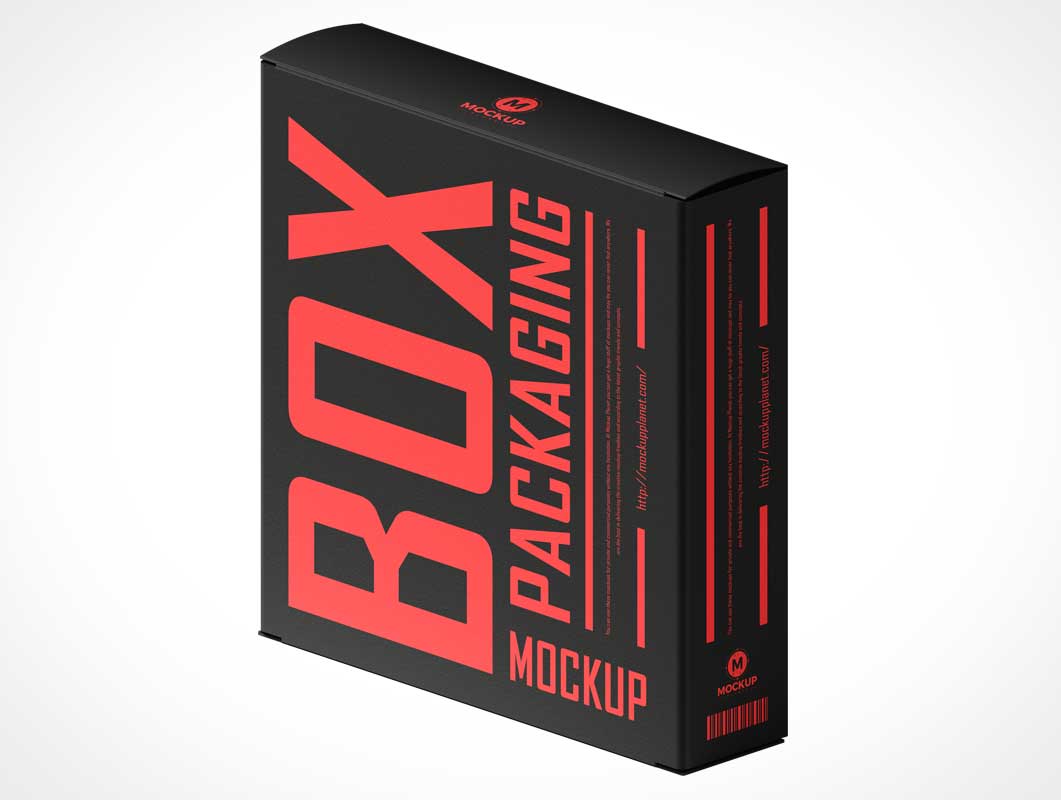 Product Box Packaging PSD Mockups
