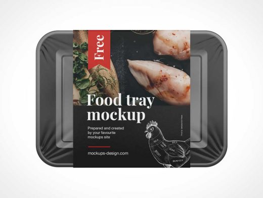 Ready-Made Food Container PSD Mockups