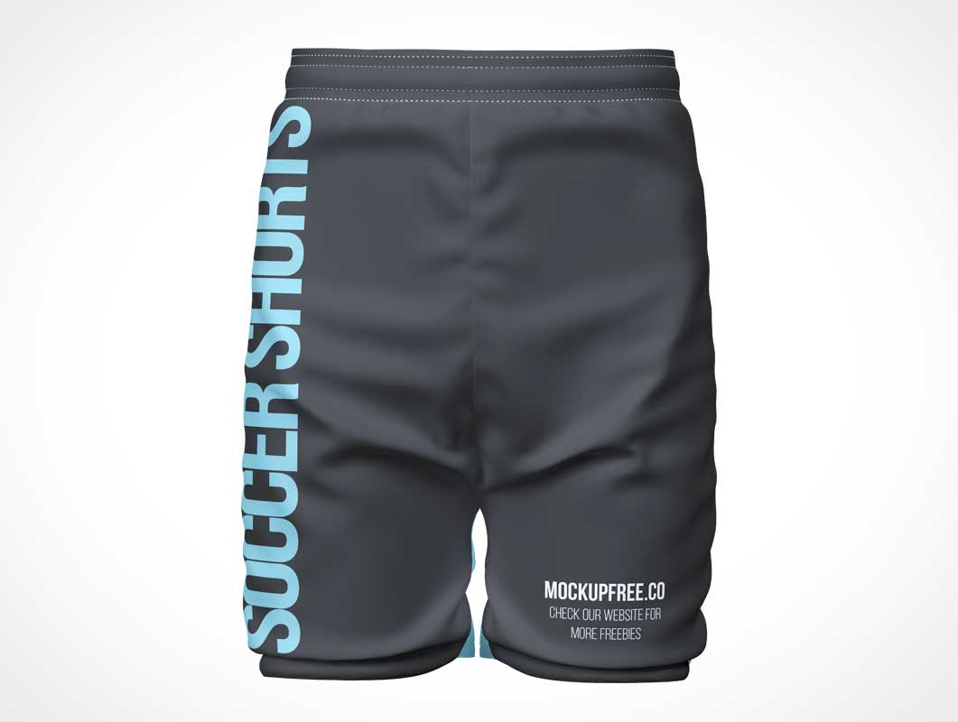 Branded Sports Shorts PSD Mockups
