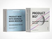 Brand Box Packaging PSD Mockups
