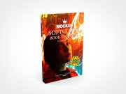 B Format Softcover Paperback Book PSD Mockups