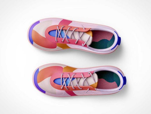 Sports Running Shoes PSD Mockups