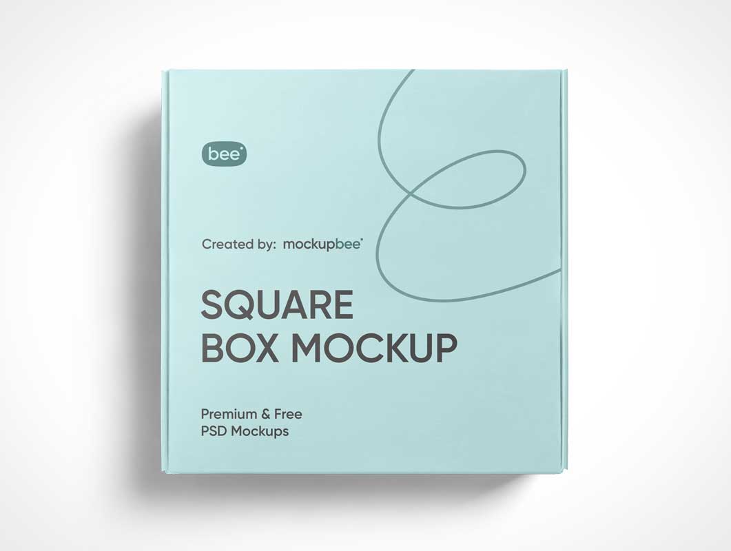 Download Free Square Box Packaging