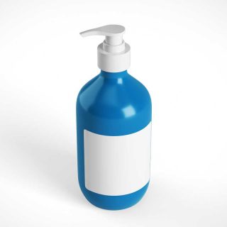 Cosmetic Soap Bottle Mockup