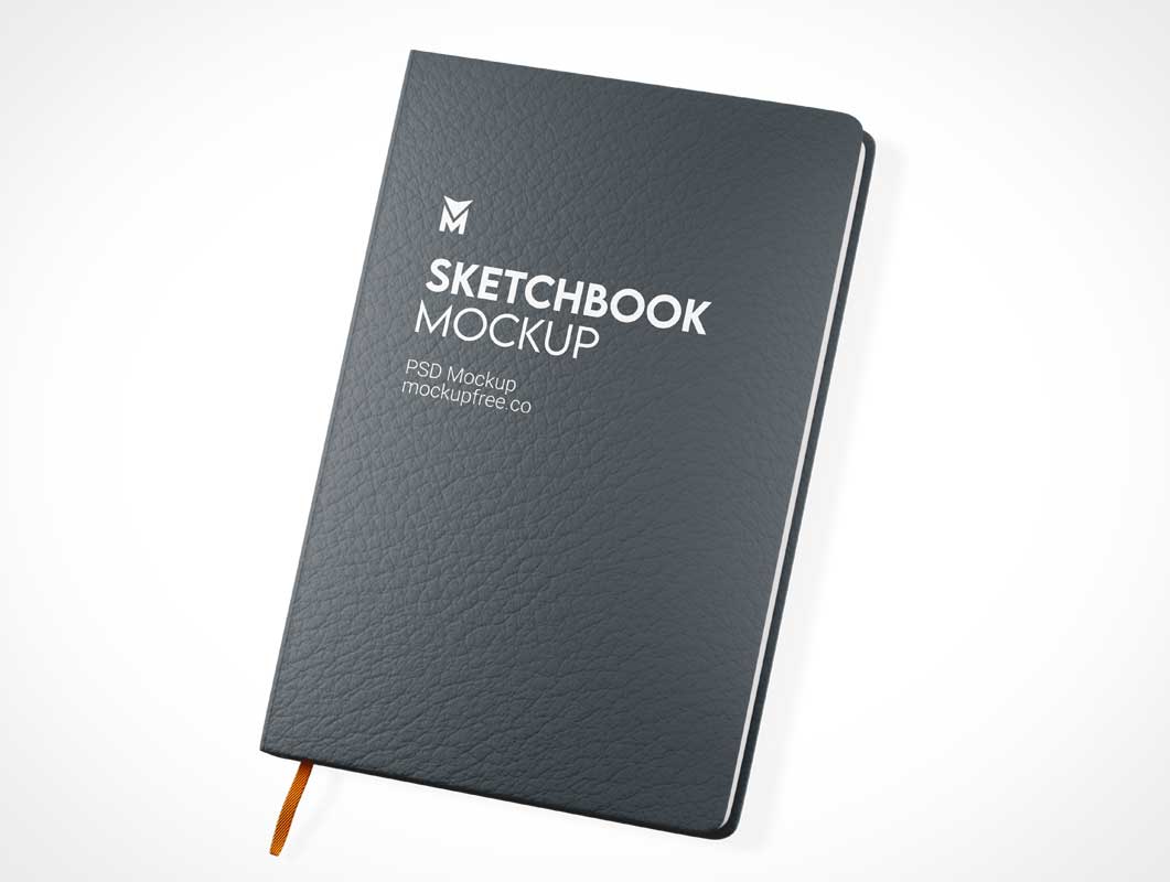 Hardbound Sketchbook Mockup