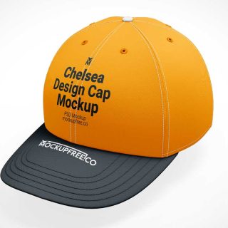 Chelsea Design Baseball Cap Mockup