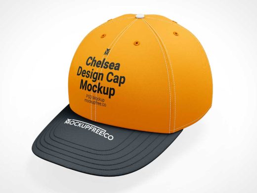 Chelsea Design Baseball Cap Mockup