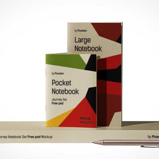 Presentation Notebook Mockup